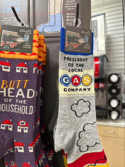PRESIDENT GAS CO. SOCKS