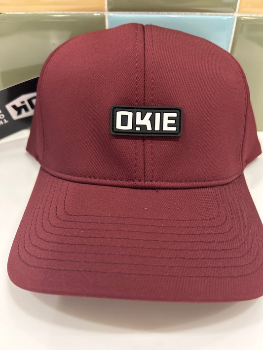 OKIE HAT - KINSEY PONYTAIL - MAROON