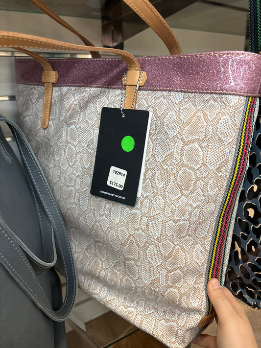 SLIM TOTE - CLAY