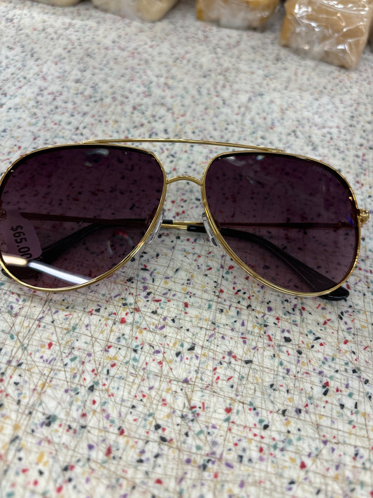 FREYRS SUNGLASSES- MAX - GOLD/PURPLE
