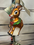 CHRISTMAS ORNAMENT - RUDOLPH THE RED-NOSED REINDEER