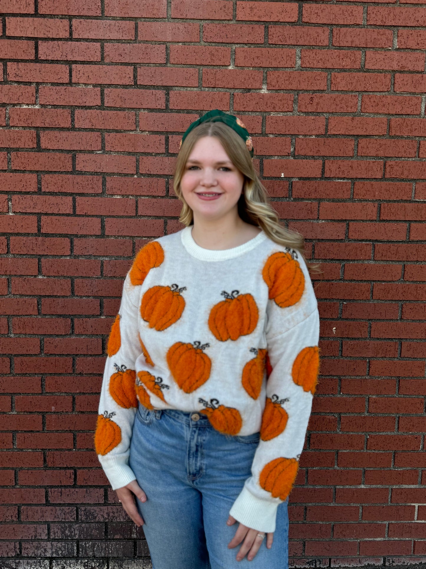 Pumpkin Sweater by Simply Southern