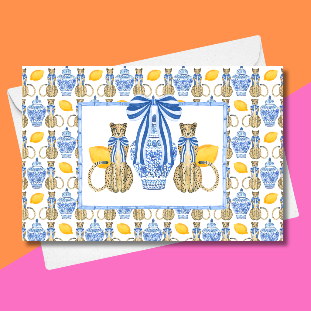 Chinoiserie NOTECARD set
