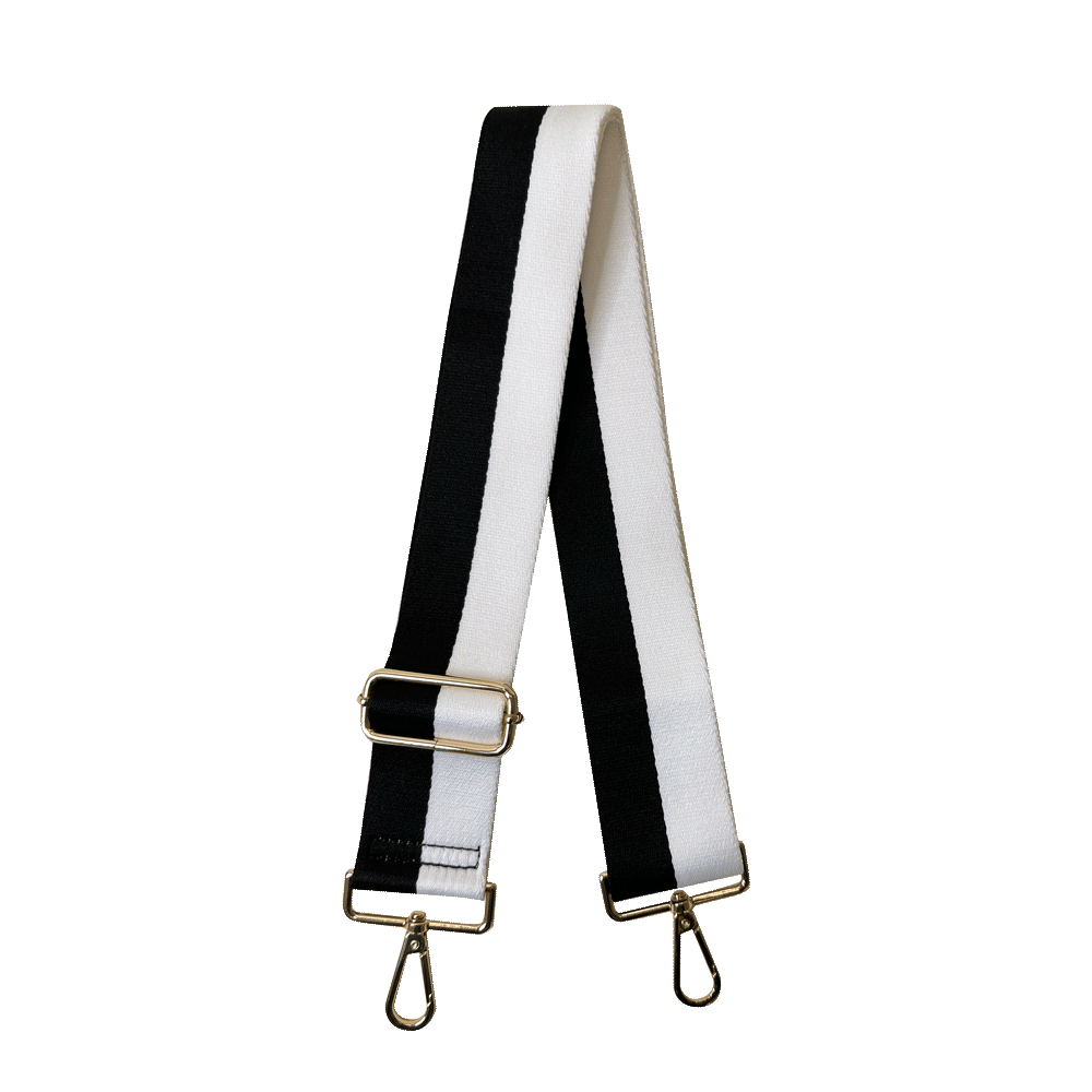 Two Color Printed Stripe Interchangeable Bag Strap