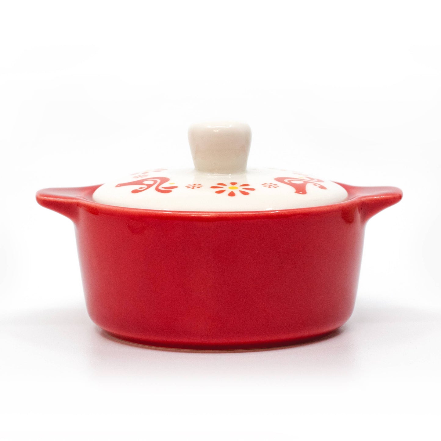 PYREX-INSPIRED FRIENDSHIP CASSEROLE CERAMIC RINKET BOX