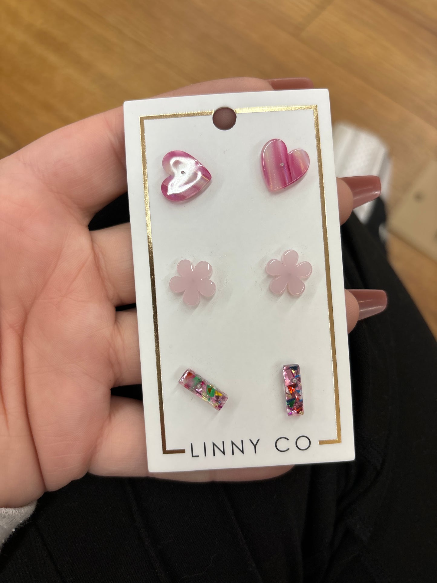 STUD TRIO EARRING SET - CUPCAKE