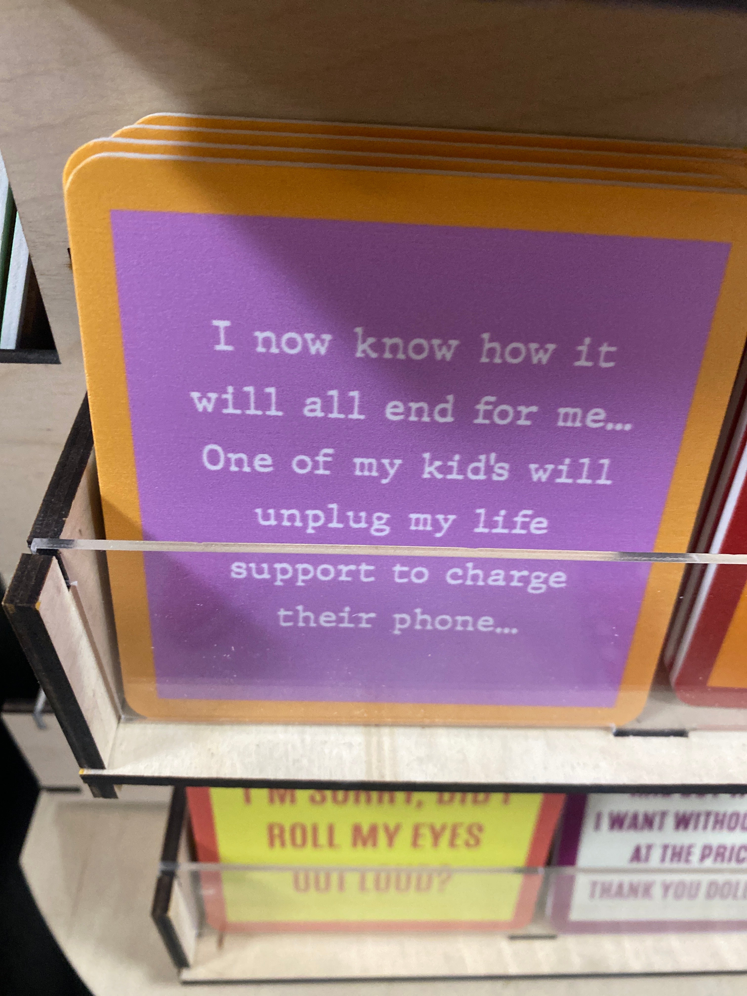 COASTER - UNPLUG LIFE SUPPORT