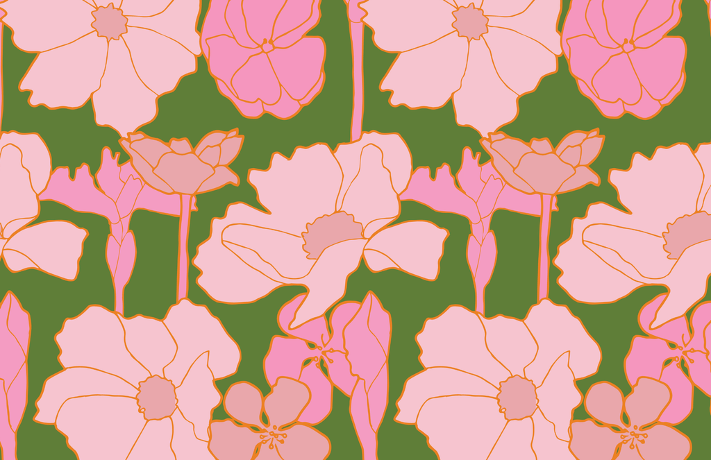 FAB FLORAL insert set of 10