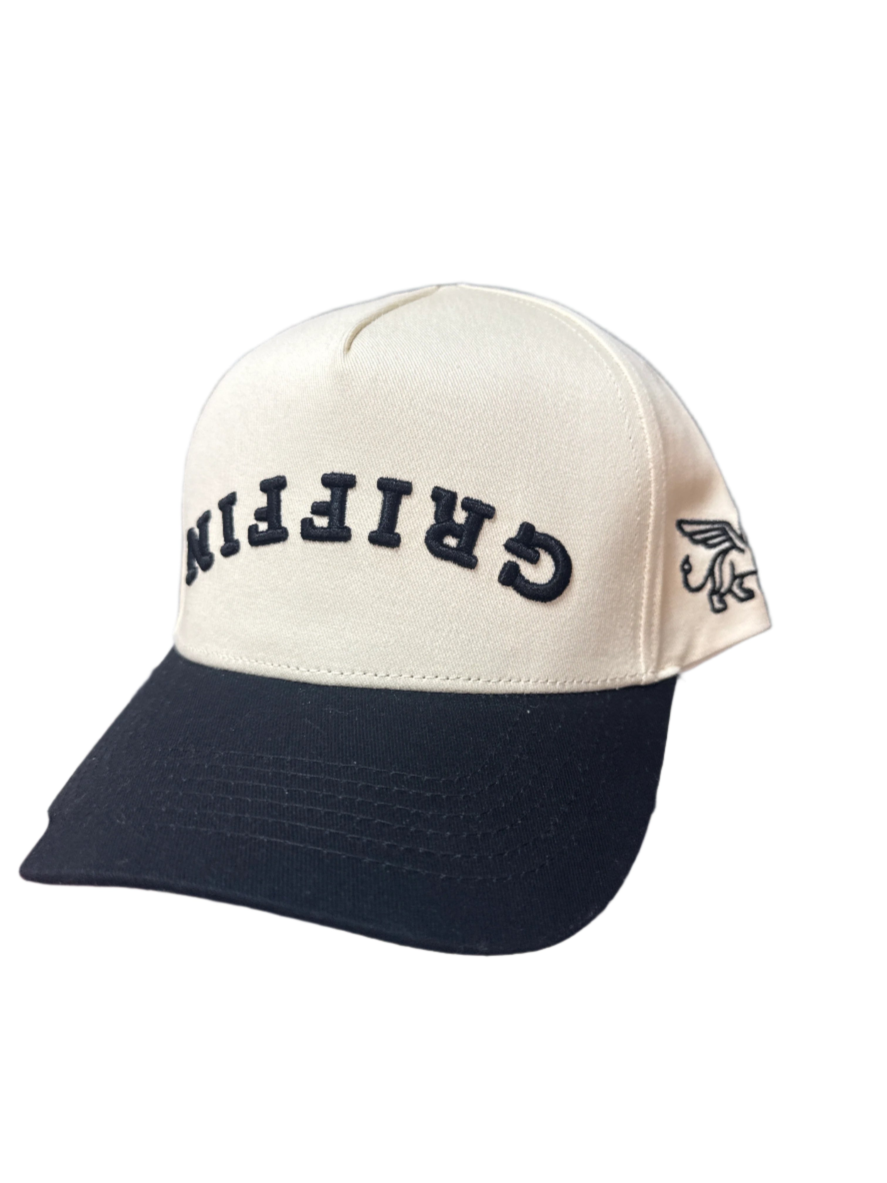 UPSIDE DOWN HAT - GRIFFIN - BLACK