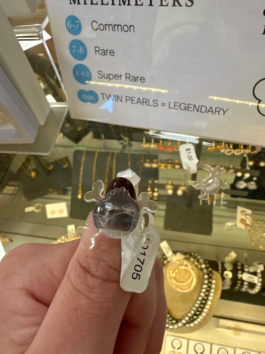 CLEAR PIRATE RING