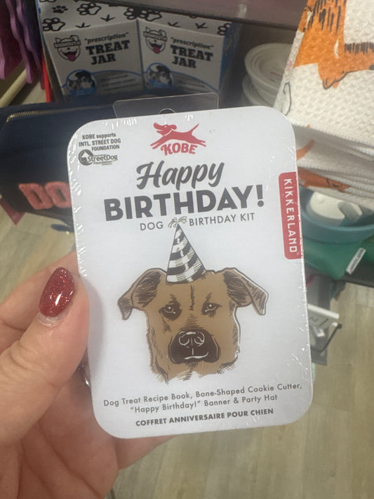 HAPPY BIRTHDAY - DOG BIRTHDAY KIT