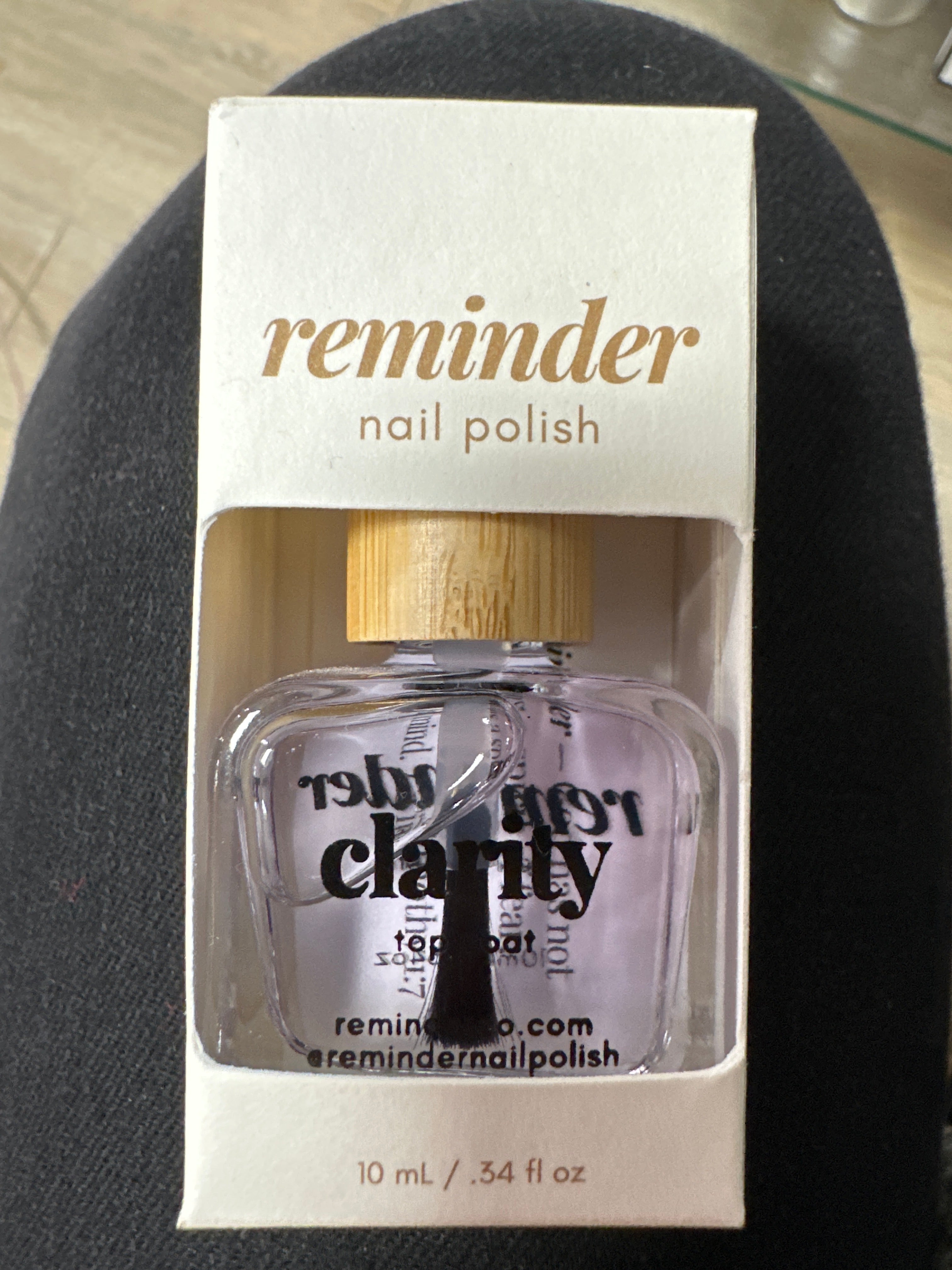 REMINDER CLARITY TOP COAT