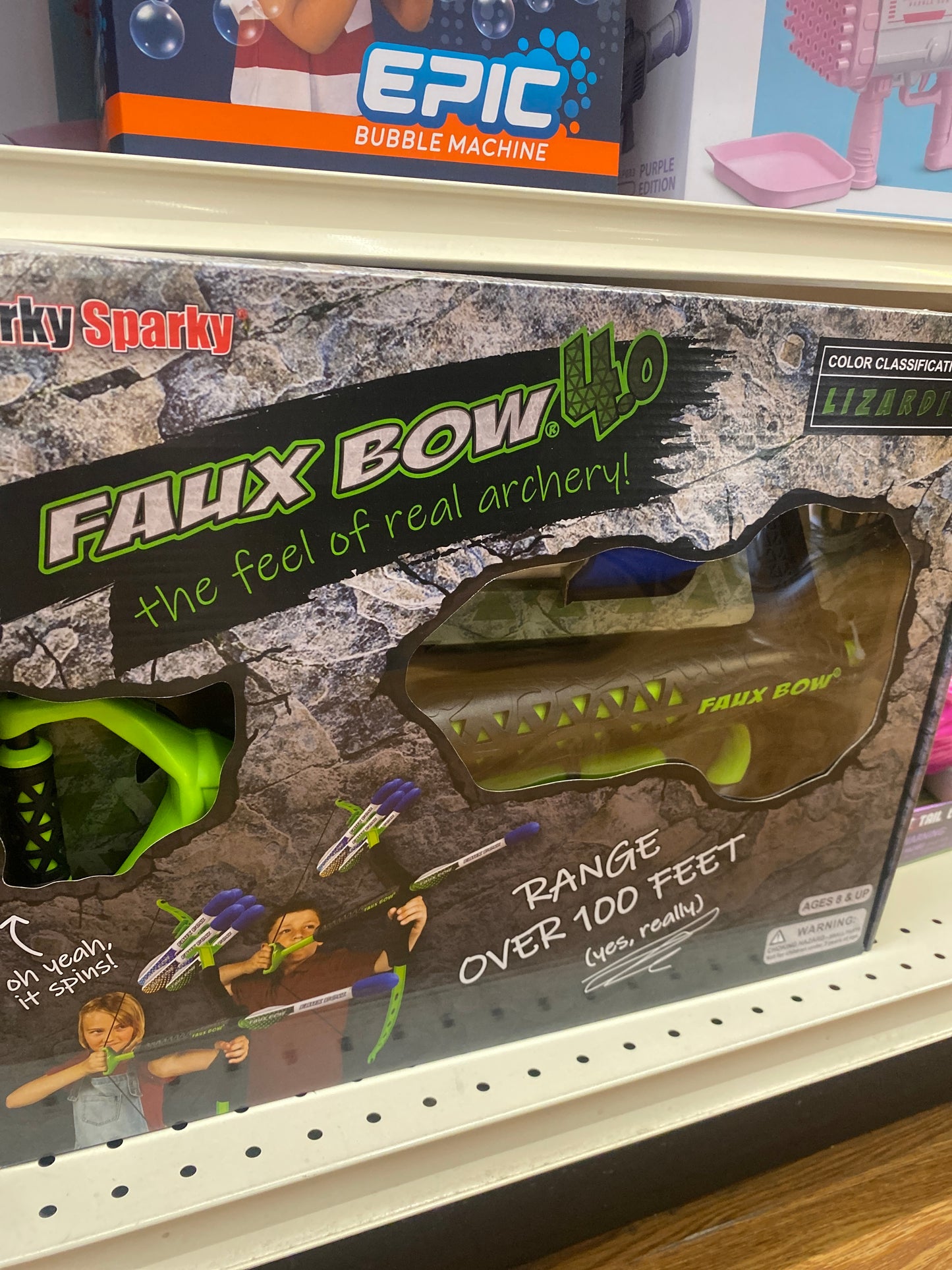 FAUX BOW 4.0 LIZARDITE - GREEN/BLACK