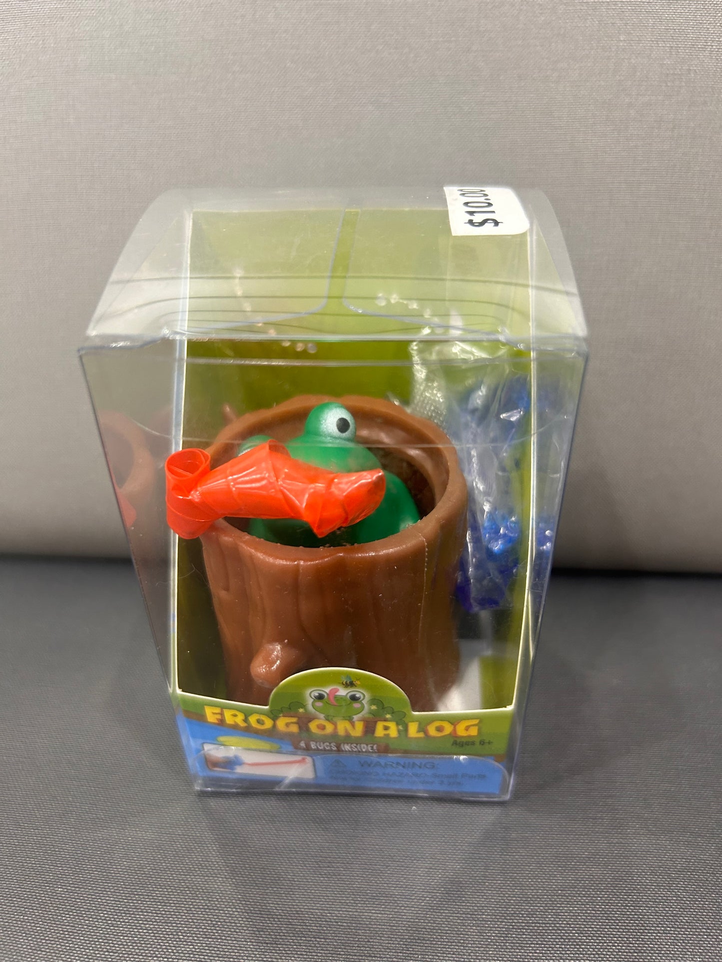 FROG ON A LOG