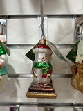CHRISTMAS ORNAMENT S'MORES SNOWMAN