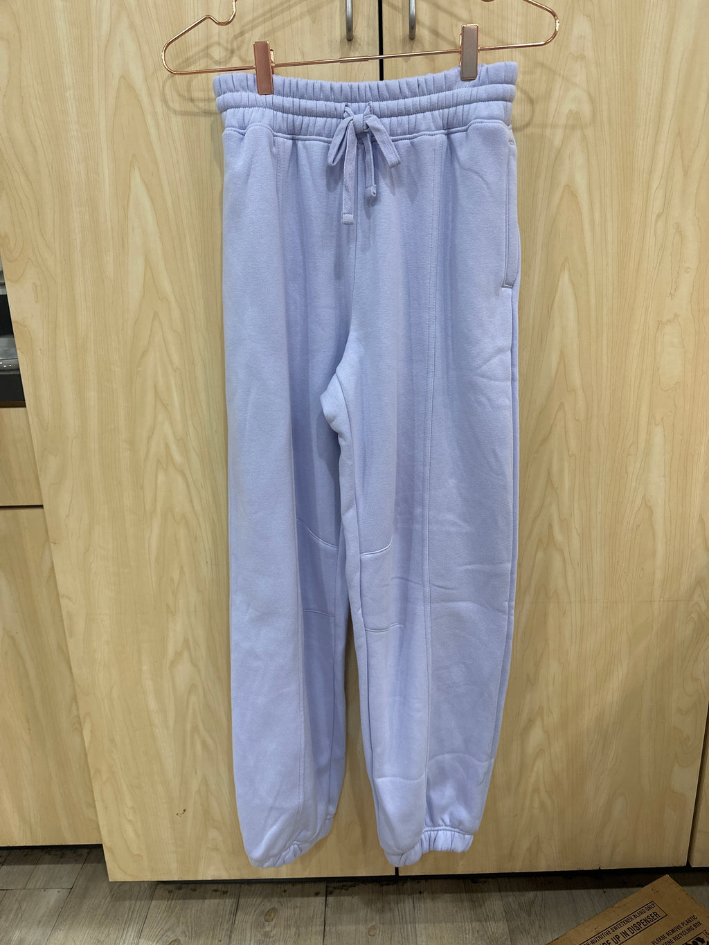 FRENCH TERRY FLEECE JOGGER SWEATPANT - IRIS