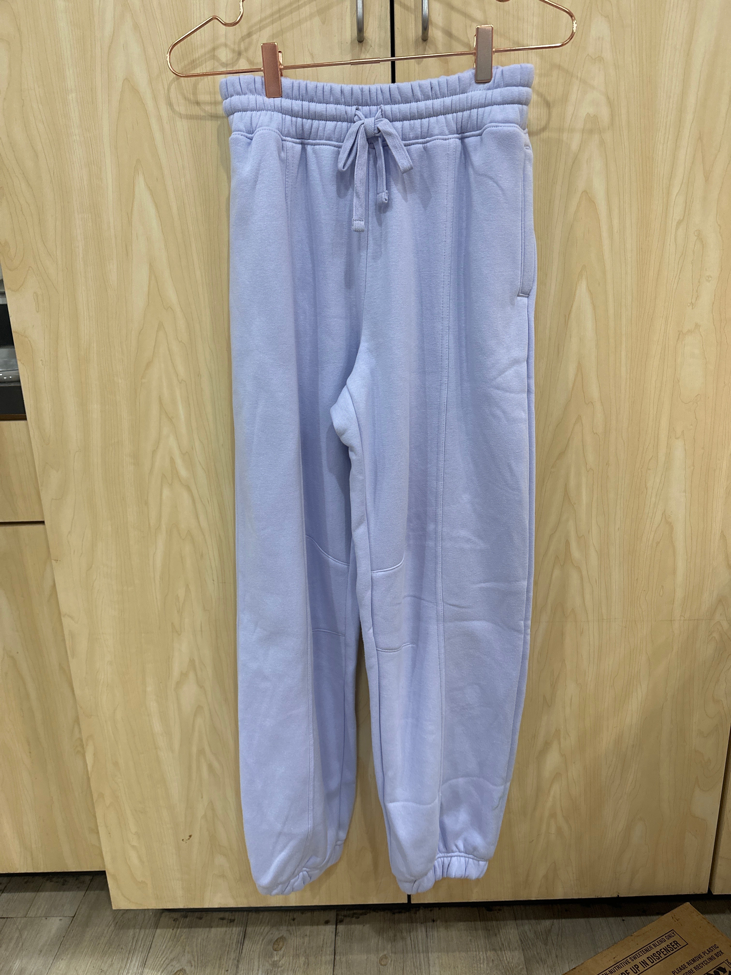 FRENCH TERRY FLEECE JOGGER SWEATPANT - IRIS