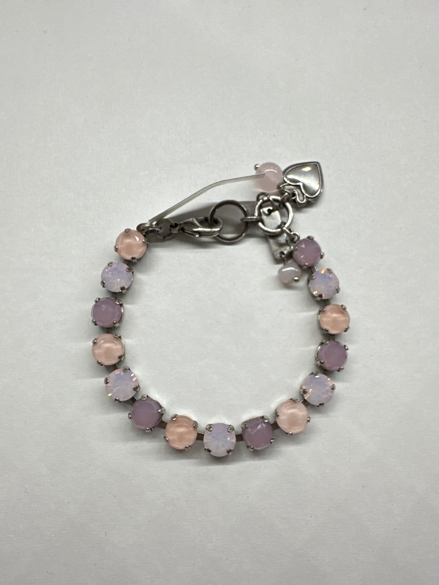 S LIGHT PINK SMALL STONE BRACELET