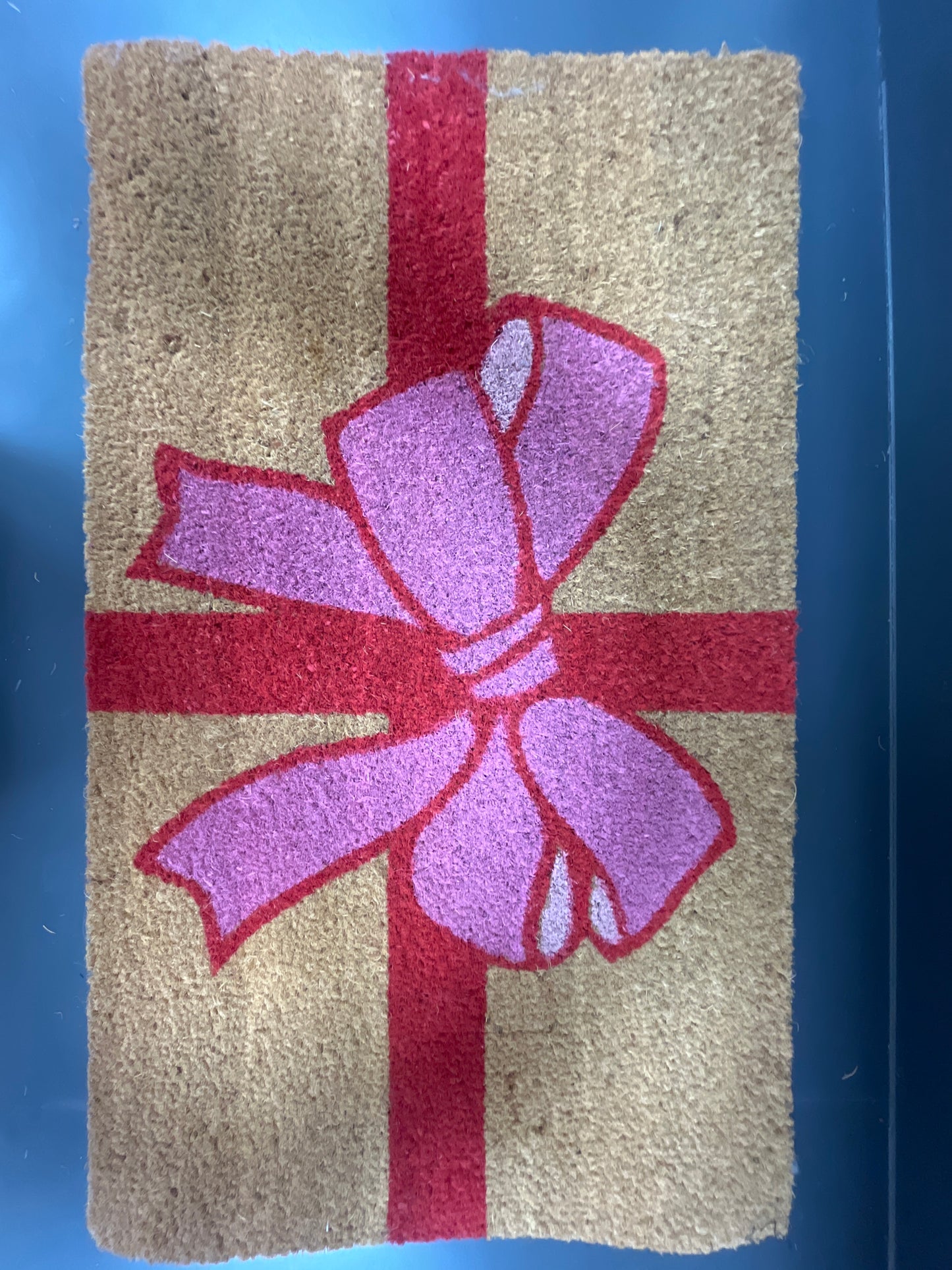 BOW COIR DOOR MAT