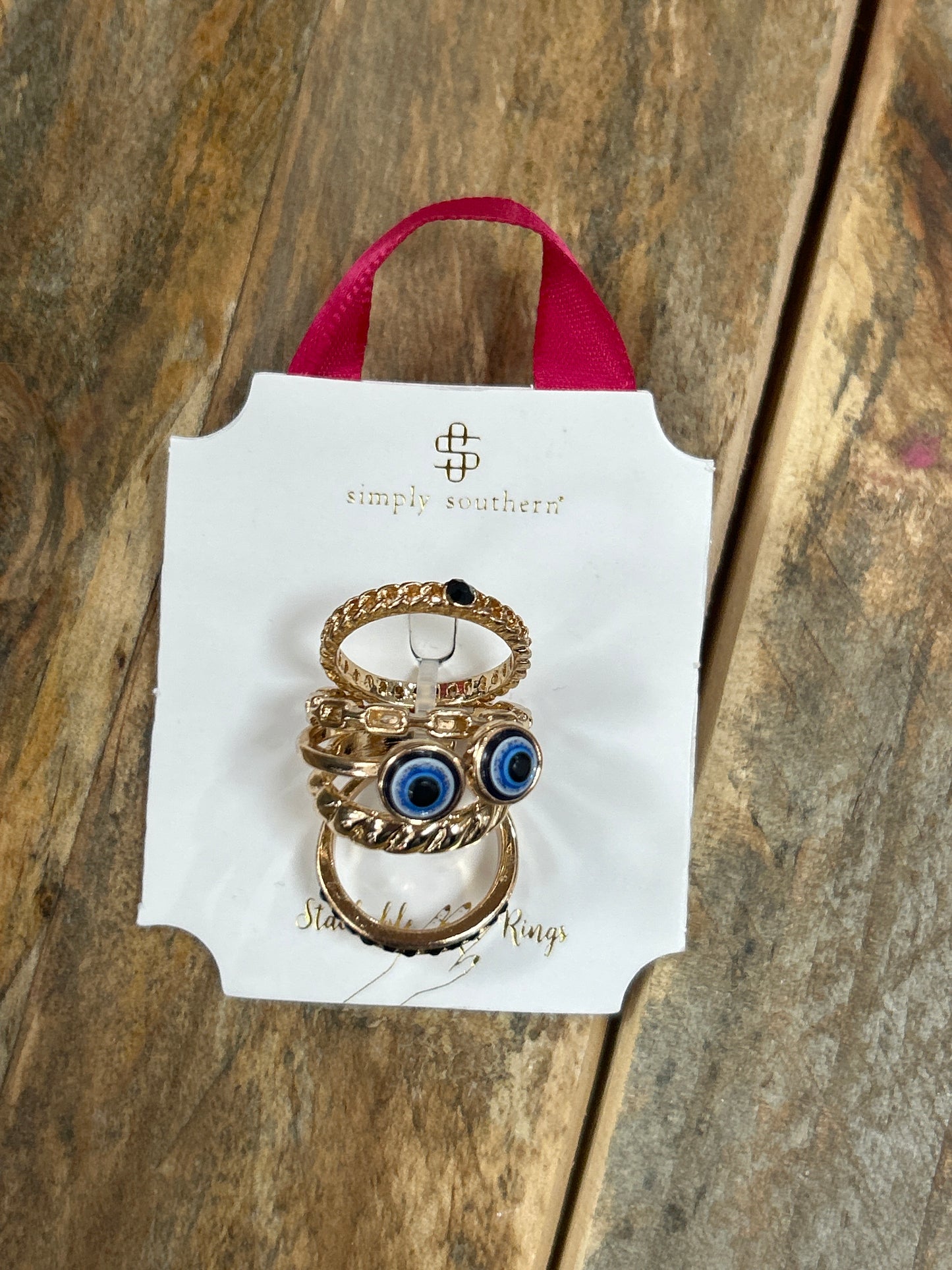 STACKABLE RINGS - EYE