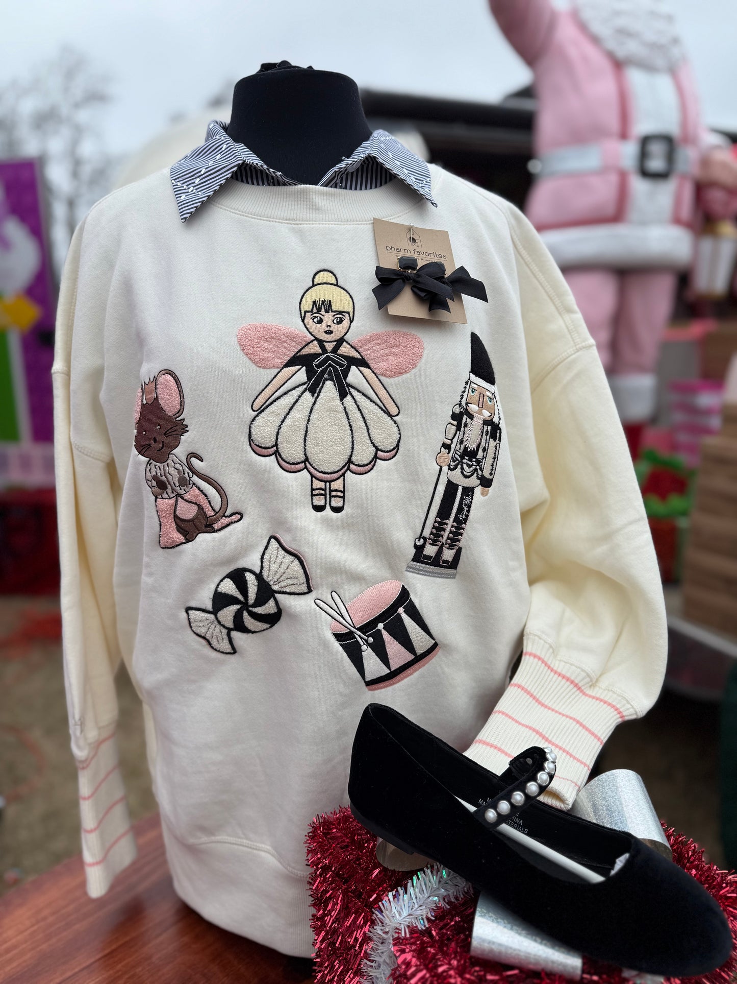 Cream Nutcracker Sweatshirt