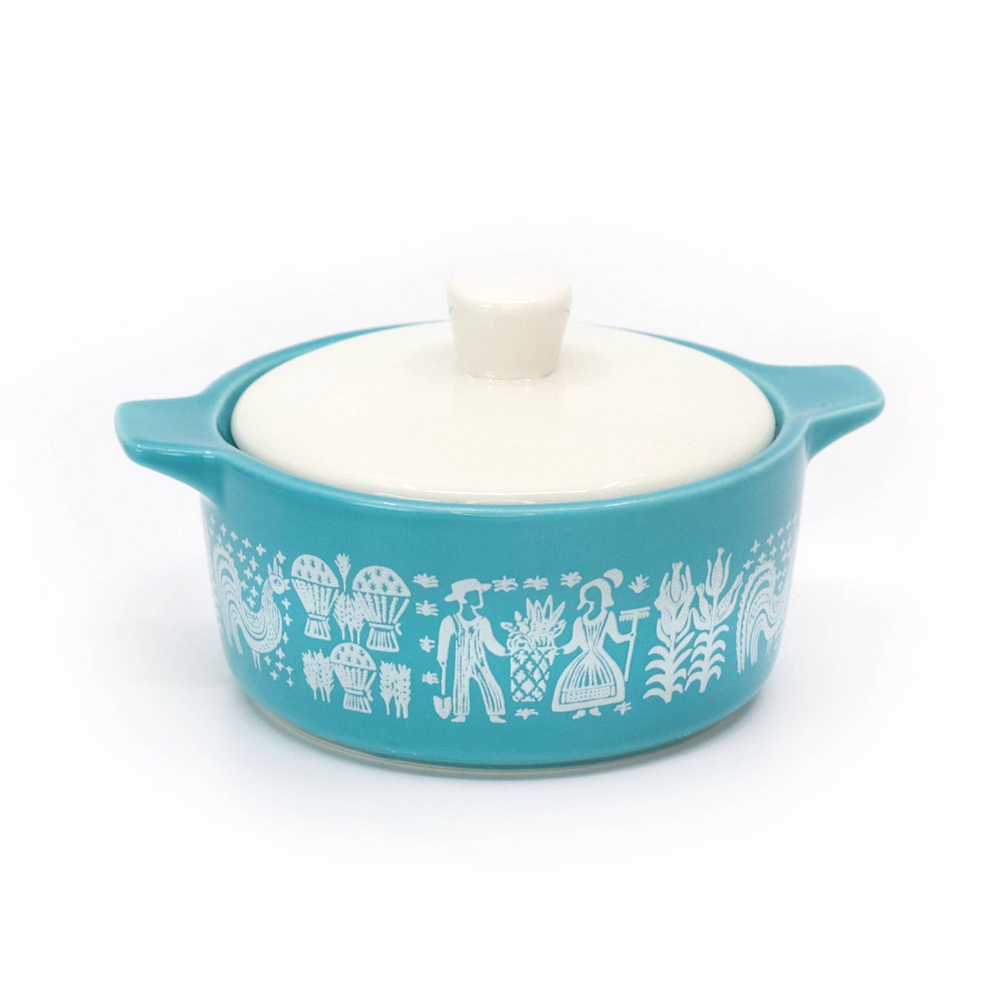 BUTTERPRINT CERAMIC TRINKET BOX
