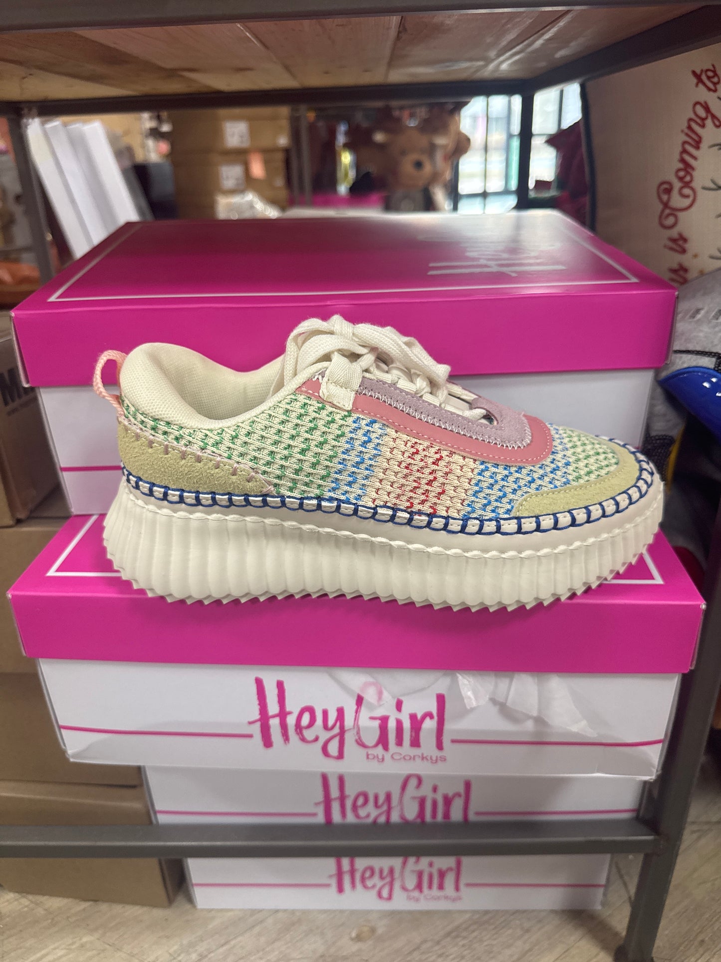 ADVENTURE SNEAKERS - MULTI - SIZE 8 - Pharm Favorites by Economy Pharmacy