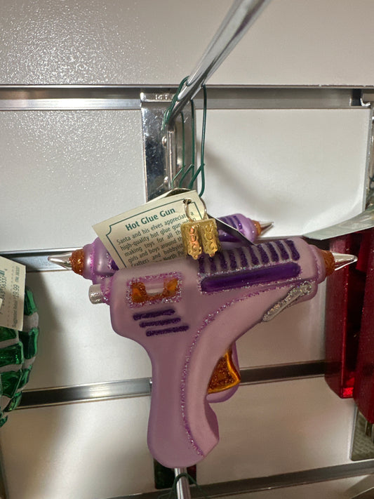 CHRISTMAS ORNAMENT - HOT GLUE GUN