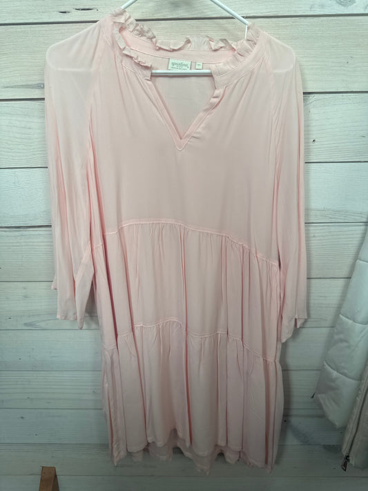 MAISE DRESS SWEET BLUSH - XL