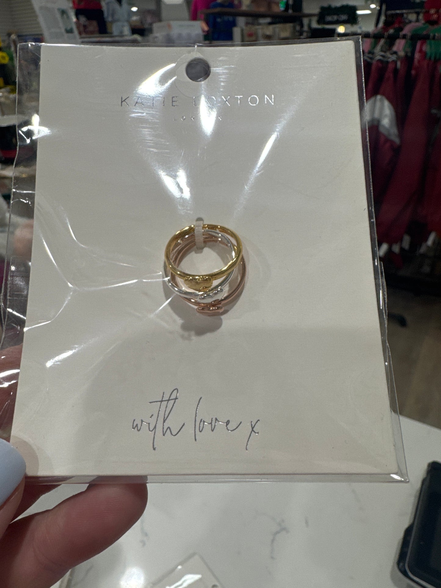 FLORENCE HEART RINGS SET