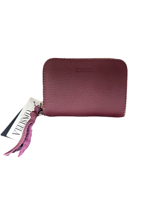 CONSUELA ZIPPY WALLET - PLUM