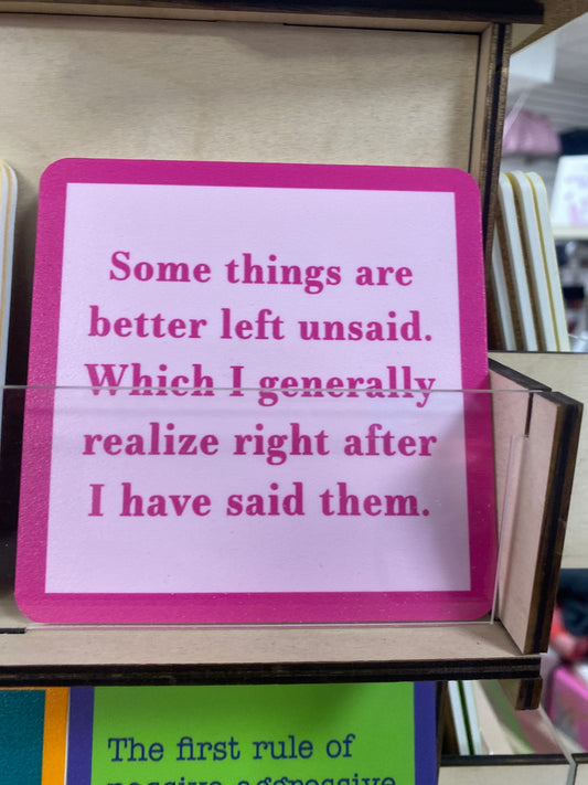 COASTER - LEFT UNSAID