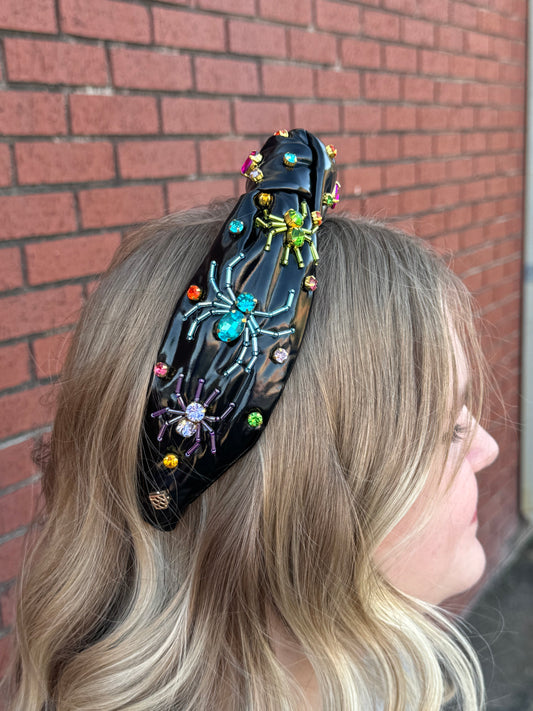 Rainbow Spiders Headband