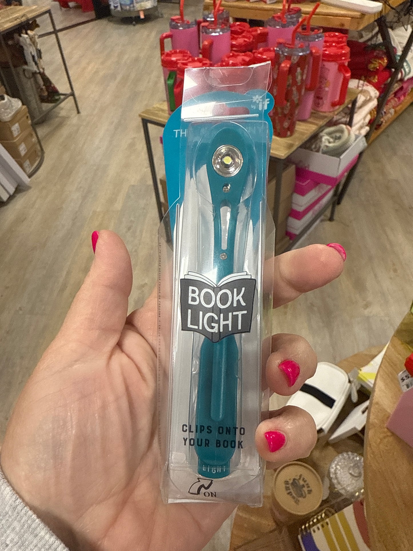 REALLY TINY BOOK LIGHT - BLUE