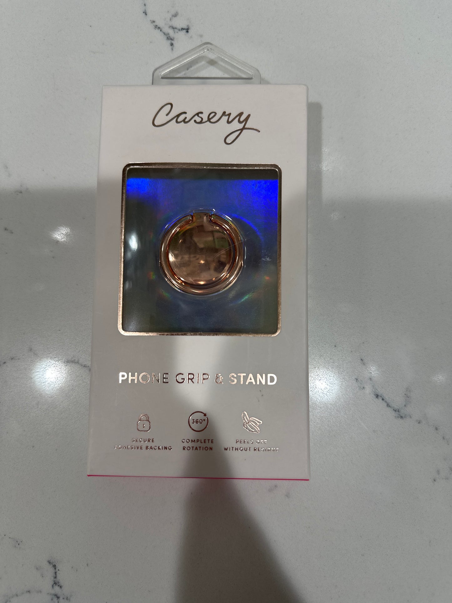 ROSE GOLD PHONE RING