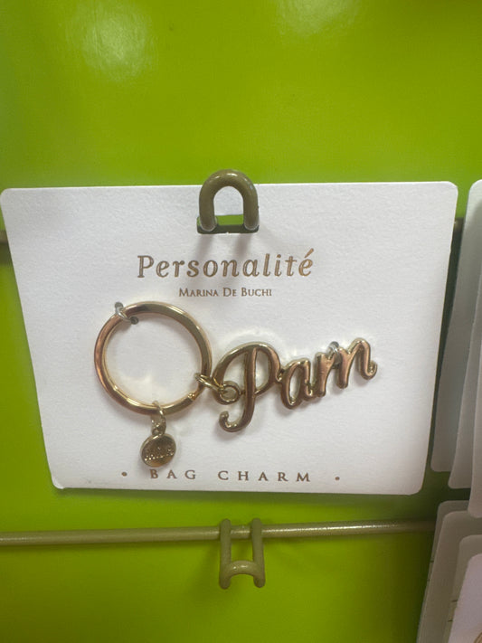 BAG CHARM KEYCHAIN - PAM