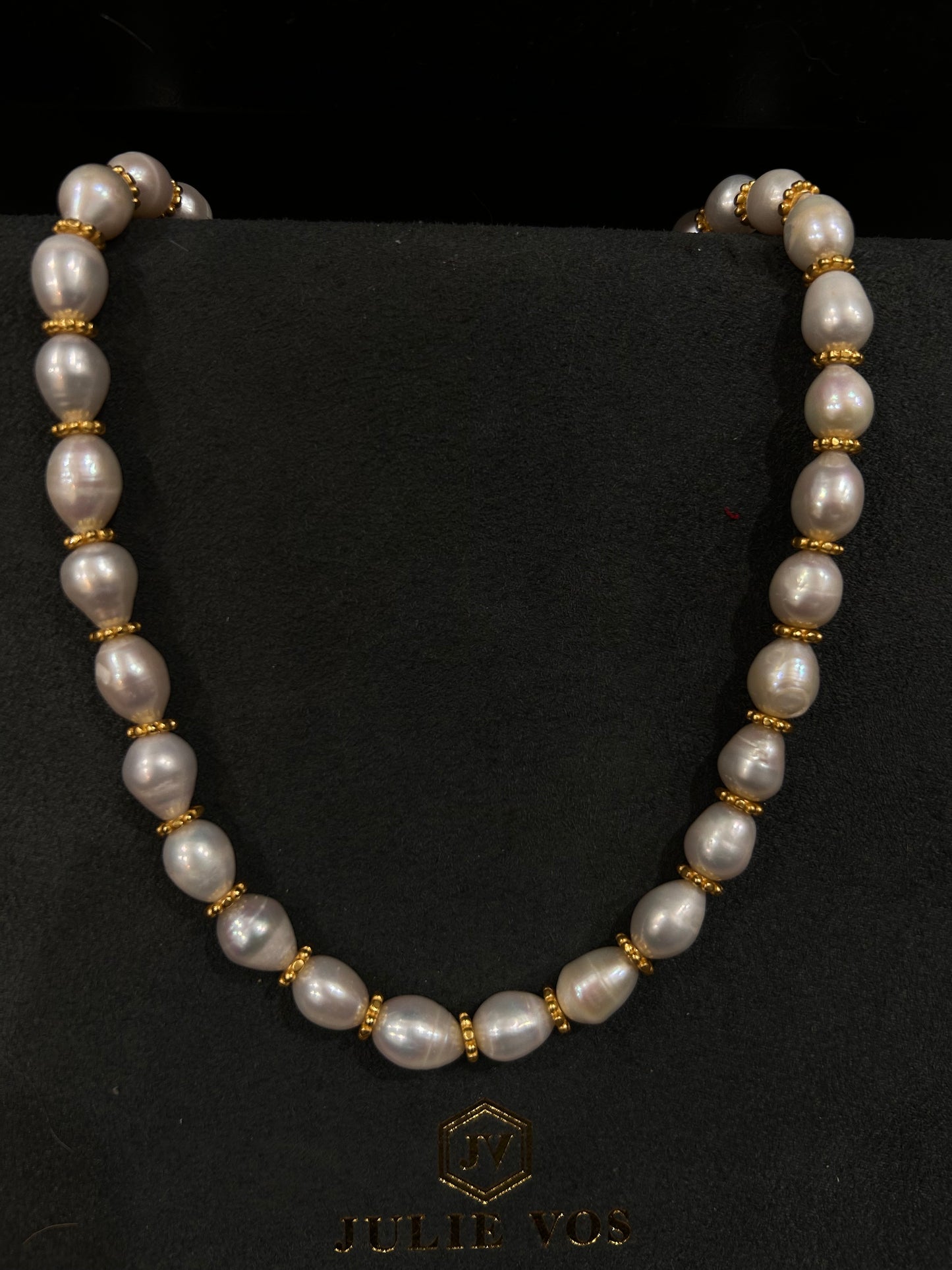 MARBELLA NKLC GLD FRESHWATER PEARL