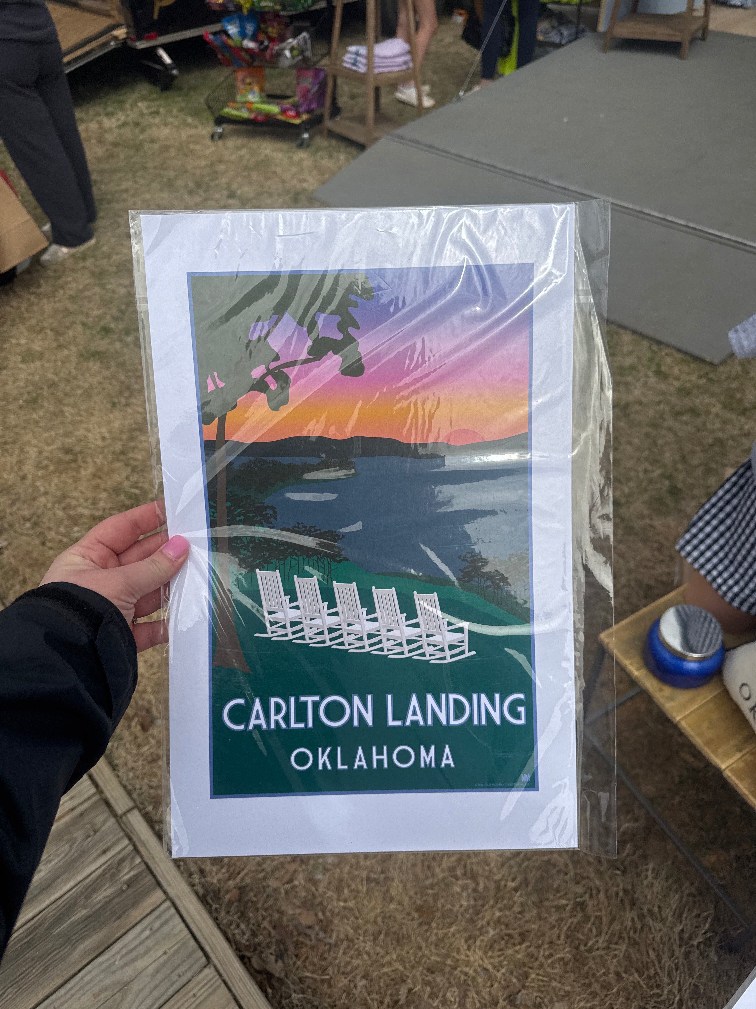 Carlton Landing Print
