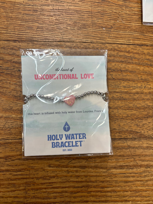 Holy Water Bracelet Unconditional Love - Silver