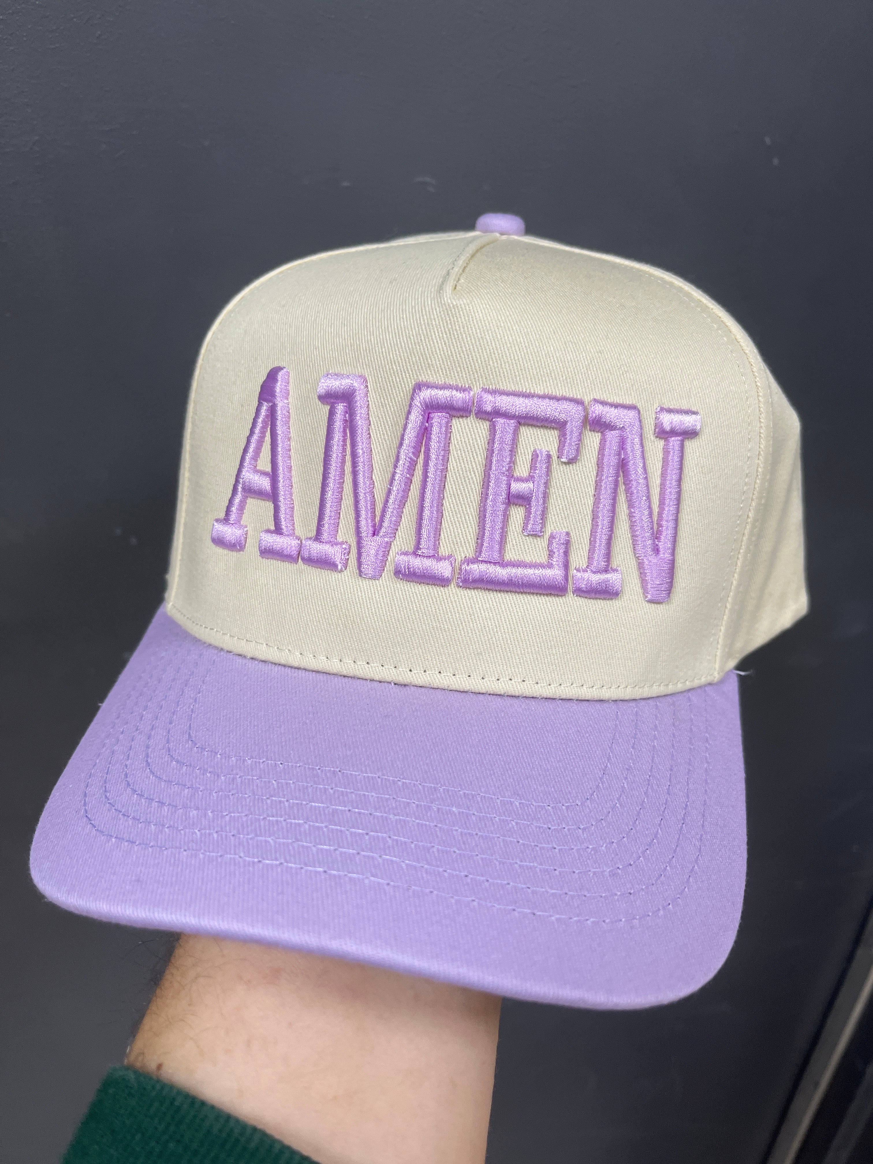 PURPLE/CREAM - AMEN