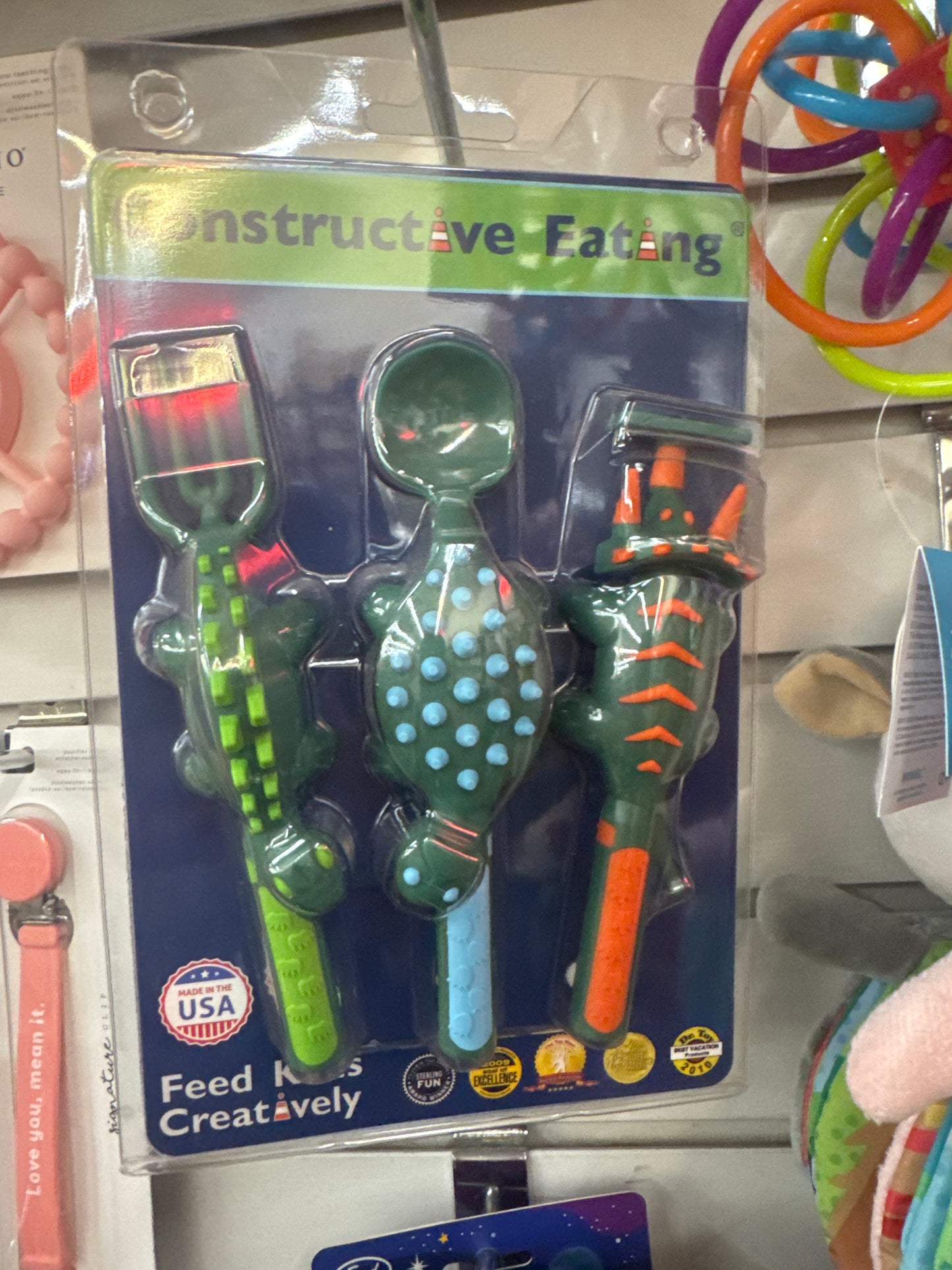 Dino Utensil Set