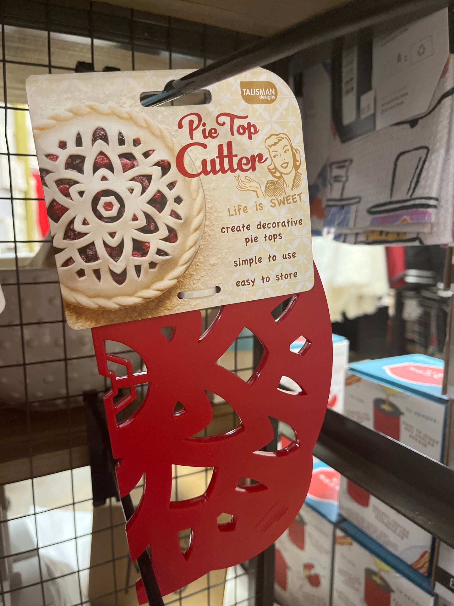 PIE TOP CUTTER - MANDALA