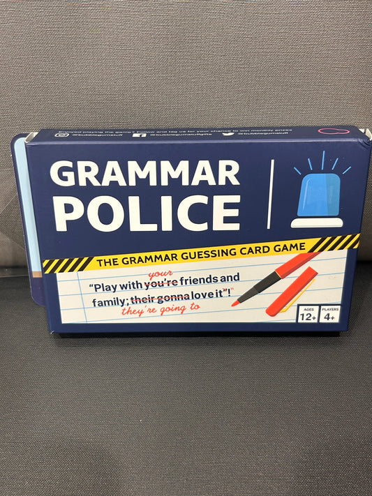 GRAMMAR POLICE GAME