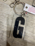 MARQUEE LETTER KEYCHAIN - G