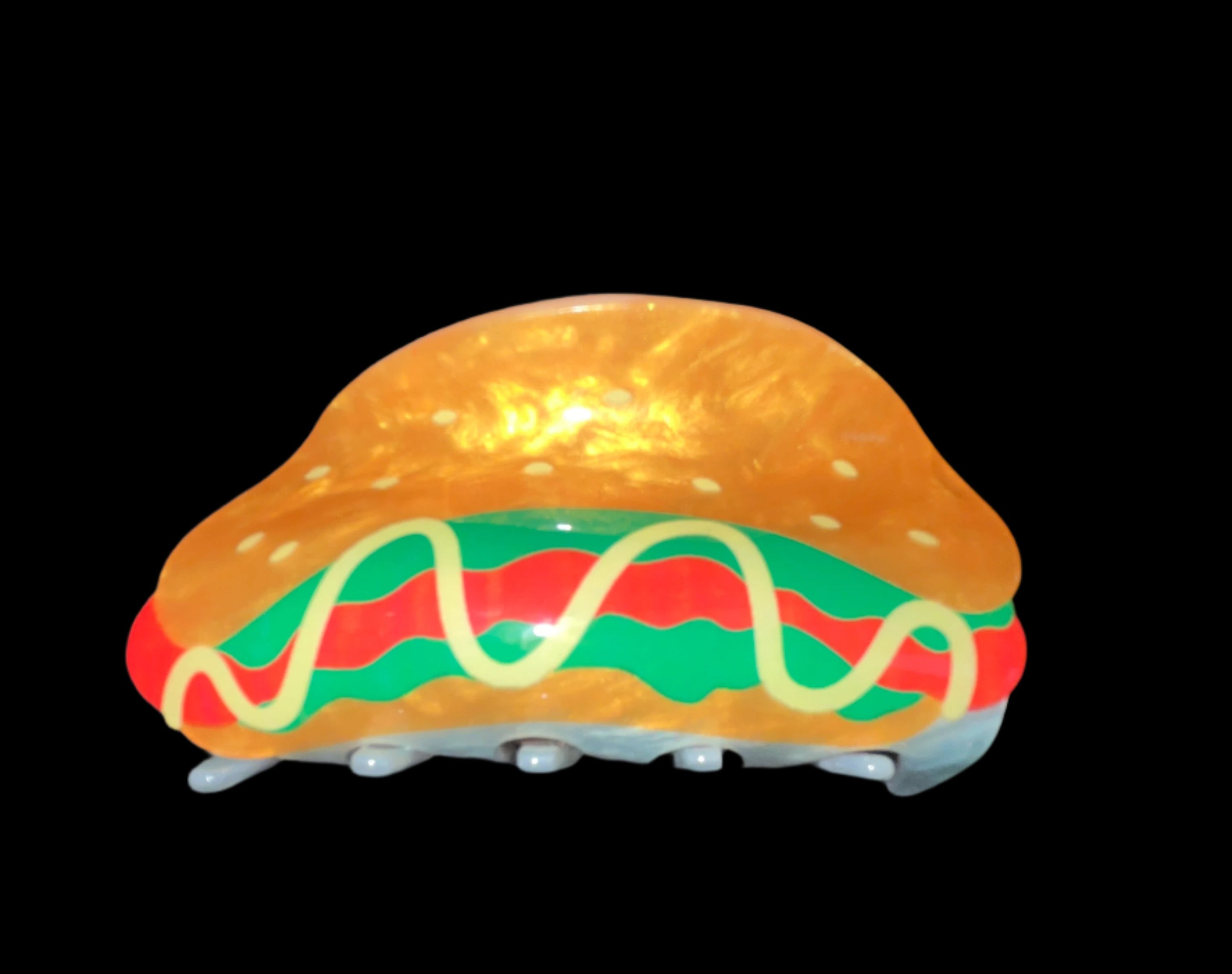 HOT DOG HAIR CLIP