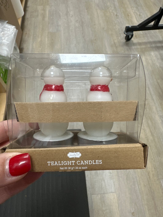 SNOWMAN TEA LIGHTS