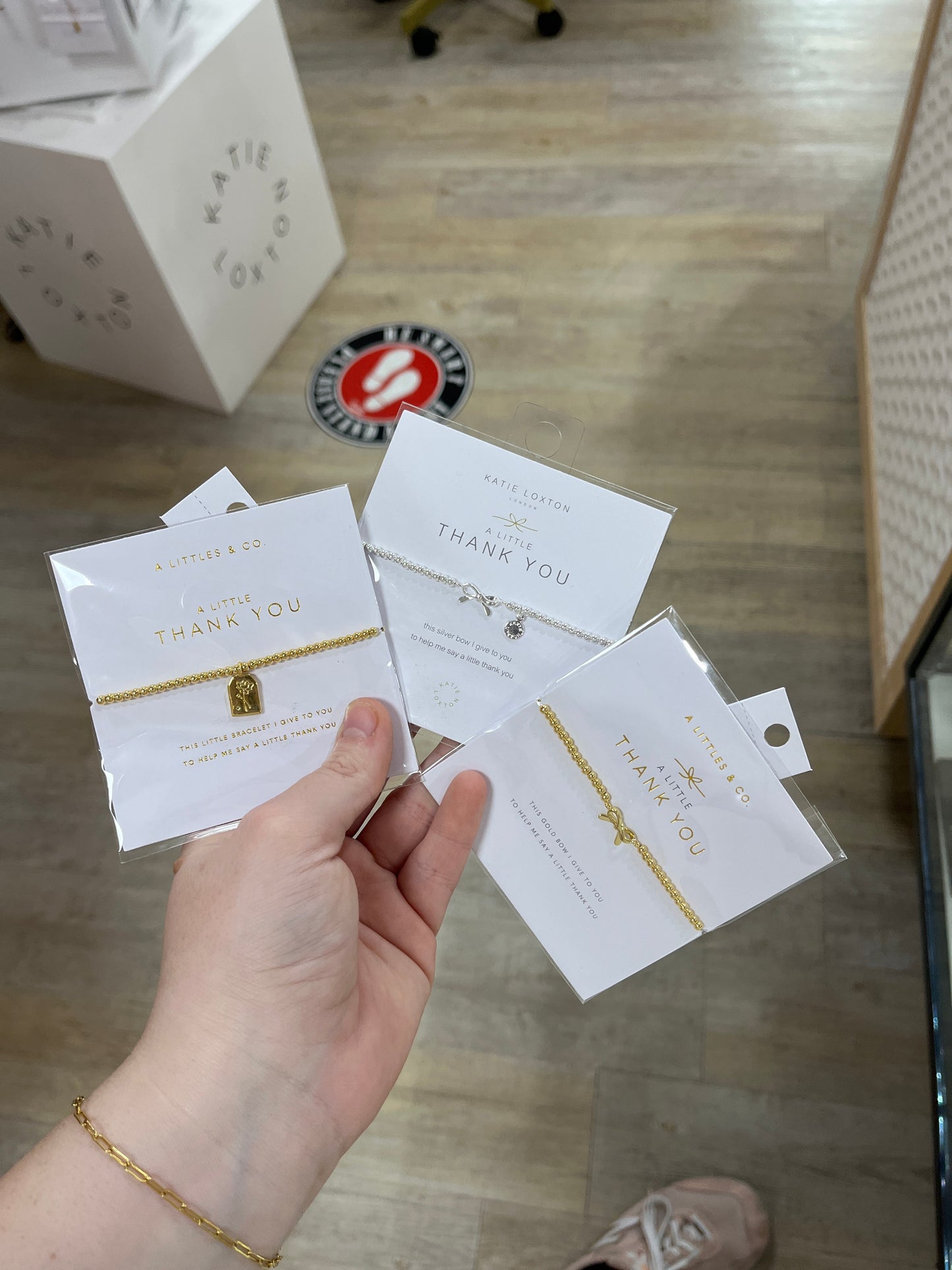 A LITTLE BRACELET - THANK YOU