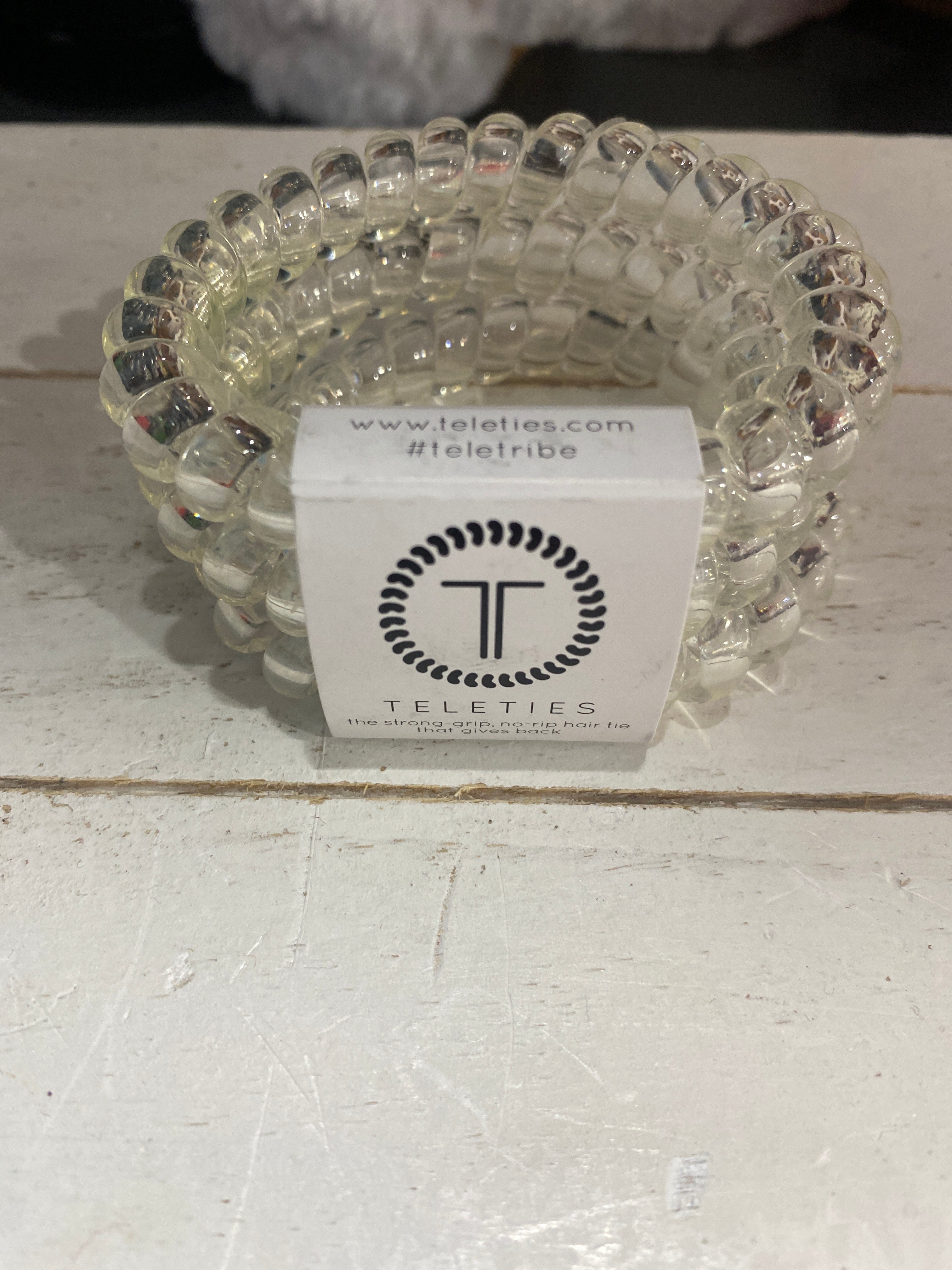 TELETIES - LARGE - CRYSTAL CLEAR