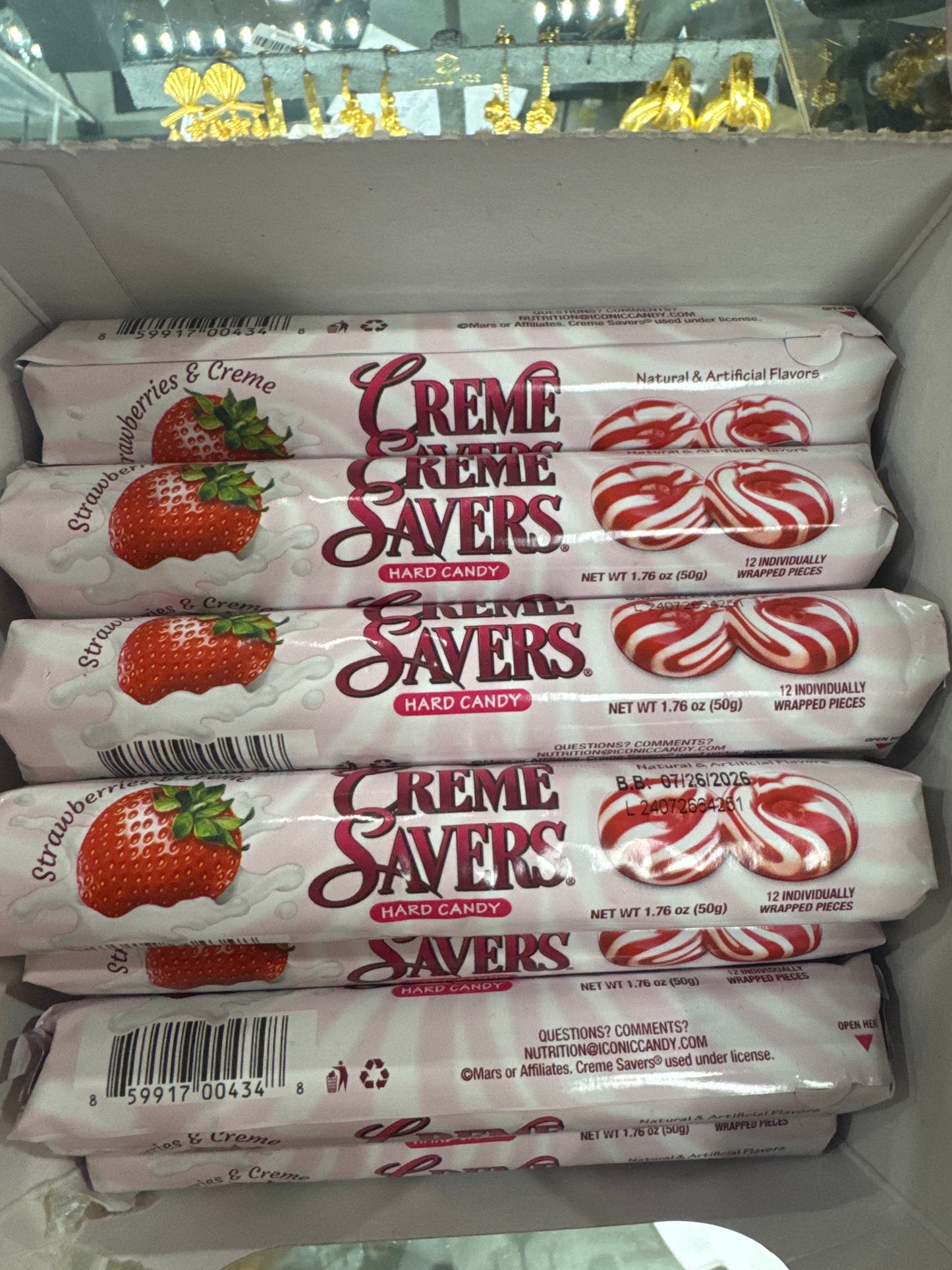 CREME SAVERS STRAWBERRY & CREAM CANDY - Pharm Favorites by Economy Pharmacy