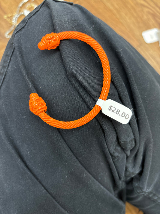 ORANGE CABLE BRACELET